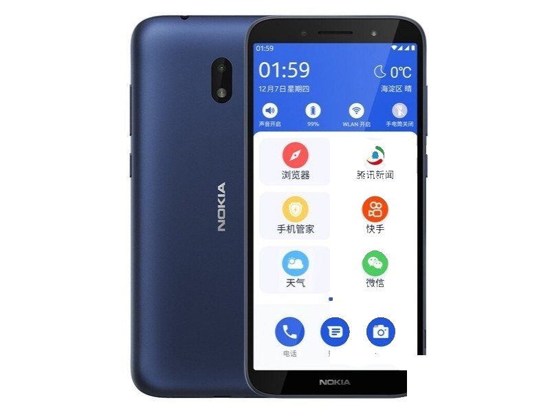 诺基亚C1 Plus 官方图 · 诺基亚 手机参数